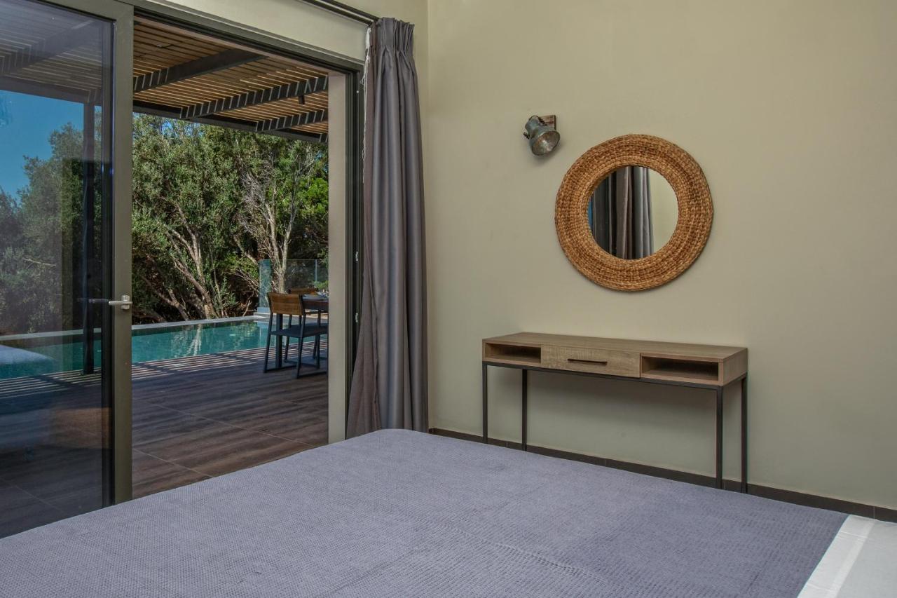 Brand New Villa Lefka With Private Pool At Platies Plateies Exteriör bild