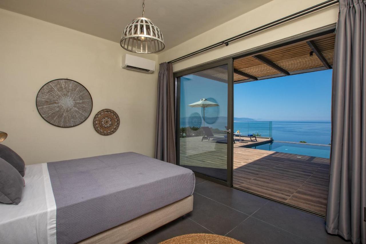 Brand New Villa Lefka With Private Pool At Platies Plateies Exteriör bild