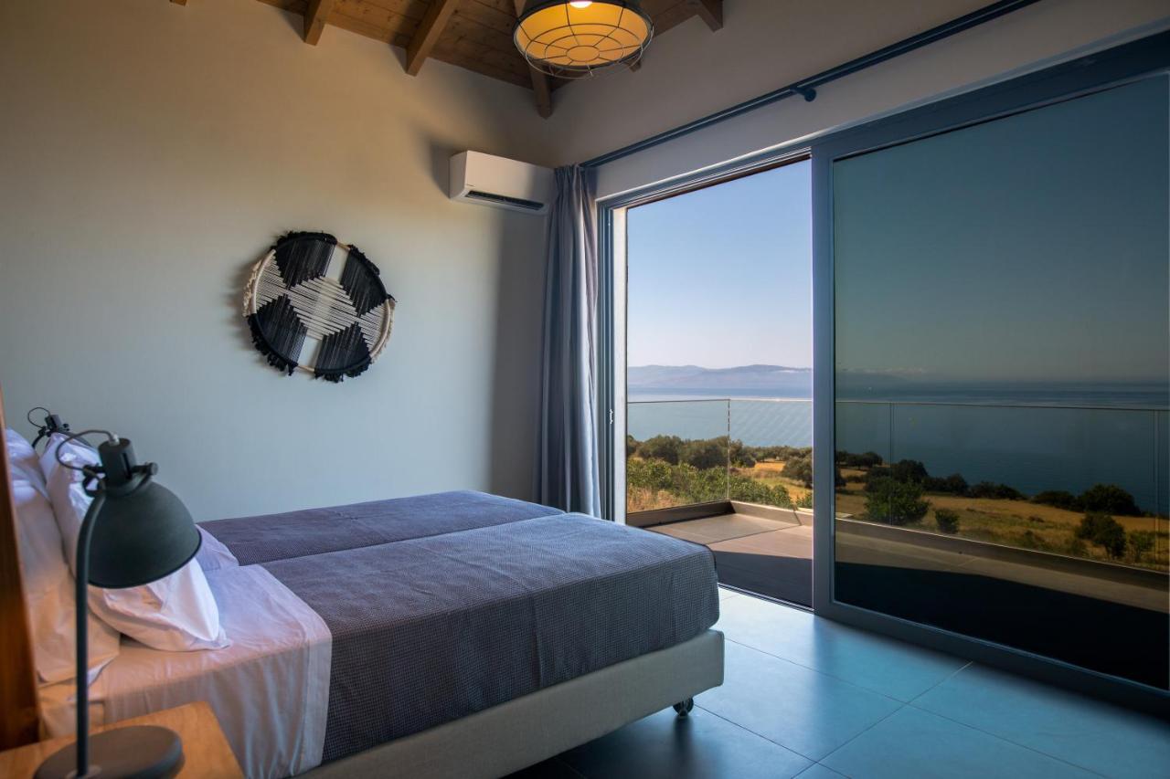 Brand New Villa Lefka With Private Pool At Platies Plateies Exteriör bild