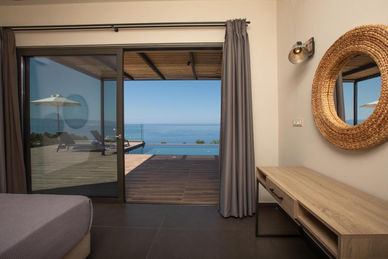 Brand New Villa Lefka With Private Pool At Platies Plateies Exteriör bild
